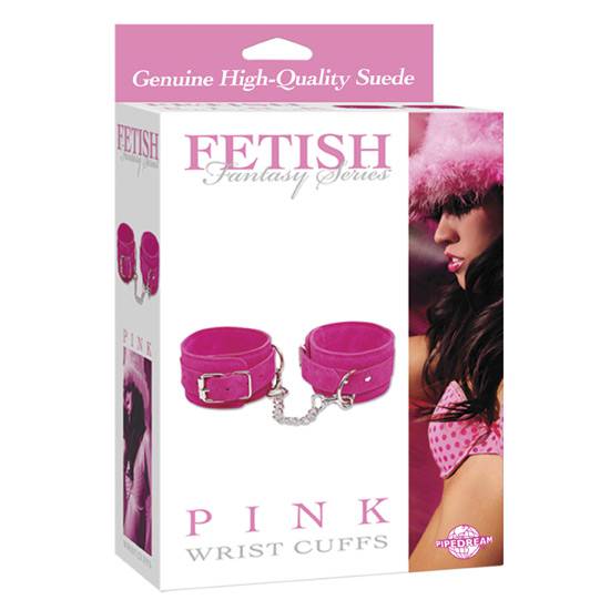 FETISH FANTASY ESPOSAS PARA MUÑECAS ROSA CON CADENA - Esposas BDSM Bondage - Sex Shop ARTICULOS EROTICOS