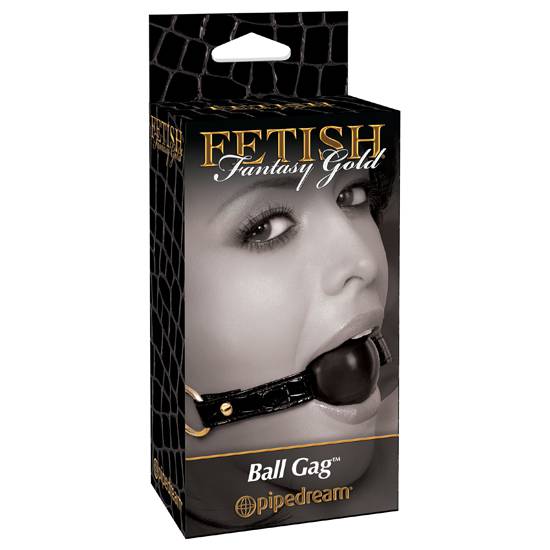 FETISH FANTASY GOLD BOLA DE MORDAZA - Mordazas BDSM Bondage - Sex Shop ARTICULOS EROTICOS