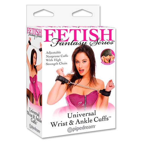 FETISH FANTASY SET ESPOSAS MUÑECAS Y TOBILLOS - Esposas BDSM Bondage - Sex Shop ARTICULOS EROTICOS