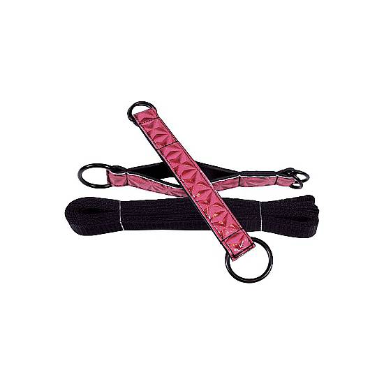 SINFUL RESTRICCIONES PARA LA CAMA ROSA - BDSM Bondage Accesorios Mobiliarios - Sex Shop ARTICULOS EROTICOS