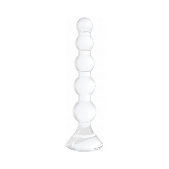 STETCH DILDO DE CRISTAL BLANCO - Dildos Juguetes Sexuales - Sex Shop ARTICULOS EROTICOS