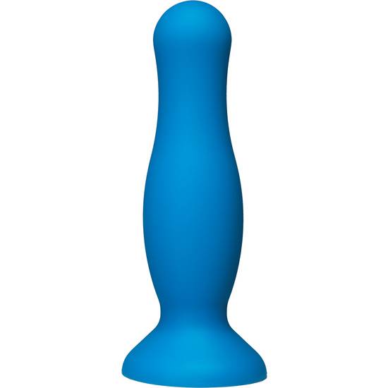 AMERICAN POP DILDO SILICONA 10 CM AZUL - Dildos Juguetes Sexuales - Sex Shop ARTICULOS EROTICOS