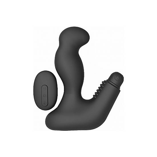 MAX 20 MASAJEADOR DILDO UNISEX CON CONTROL REMOTO NEGRO - Juguetes Sexuales Estimuladores Prostata - Sex Shop ARTICULOS EROTICOS