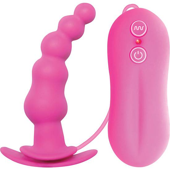 TINGLERS PLUG VIBRADOR 1 ROSA - Juguetes Sexuales Anal Vibrador - Sex Shop ARTICULOS EROTICOS