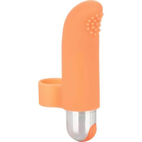 ESTIMULADOR DEDAL TICKLER - NARANJA - Juguetes Sexuales Vibradores Dedal - Sex Shop ARTICULOS EROTICOS