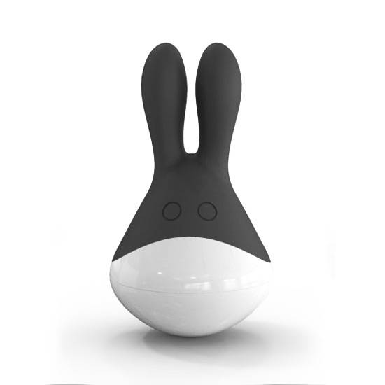 ESTIMULADOR TOTORO NEGRO Y BLANCO - Estimuladores Mariposas y Conejitos - Sex Shop ARTICULOS EROTICOS