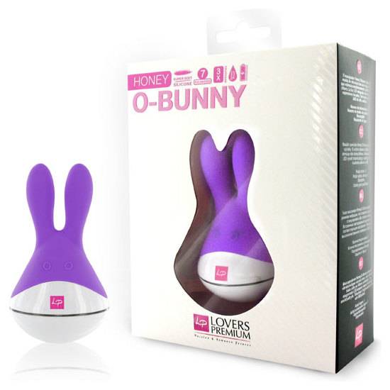 LOVERSPREMIUM - O-BUNNY ESTIMULADOR - MORADO - Estimuladores Mariposas y Conejitos - Sex Shop ARTICULOS EROTICOS