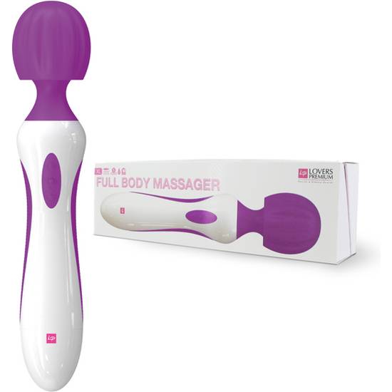 LOVERSPREMIUM - XL MASAJEADOR PARA EL CUERPO - MORADO - Juguetes Sexuales Vibradores - Sex Shop ARTICULOS EROTICOS