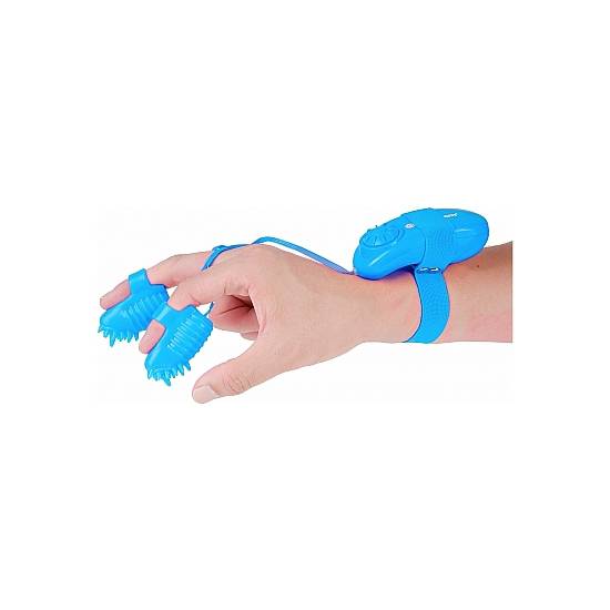 MAGIC TOUCH FINGER FUN -  ESTIMULADOR DEDAL AZUL - Juguetes Sexuales Estimuladores Clitoris - Sex Shop ARTICULOS EROTICOS