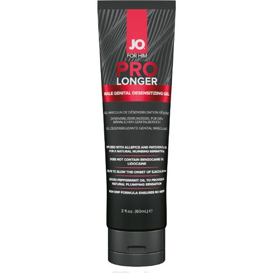 SYSTEM JO - GEL PROLONGADOR 60 ML - Cosmética Erótica Cremas Retardantes - Sex Shop ARTICULOS EROTICOS