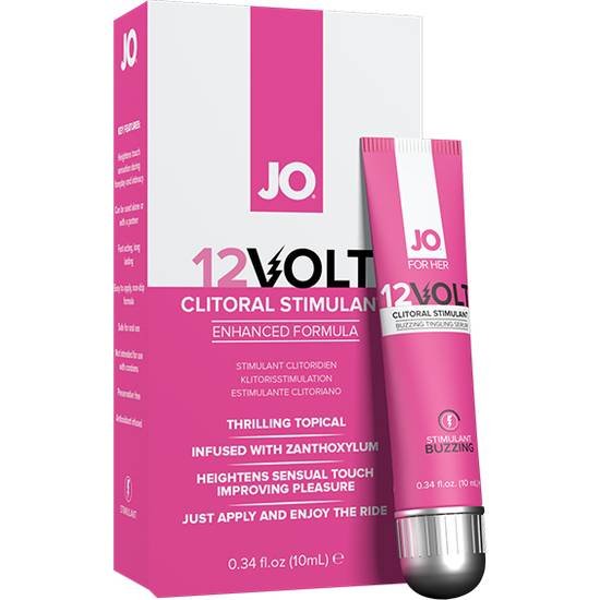 SYSTEM JO - SUERO PARA EL CLÍTORIS BUZZING 12VOLT 10 ML - Cosmética Erótica Varios - Sex Shop ARTICULOS EROTICOS