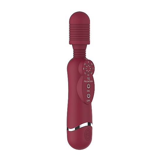 VARITA DE MASAJE DE SILICONA - ROJO - Juguetes Sexuales Vibradores Balas - Sex Shop ARTICULOS EROTICOS