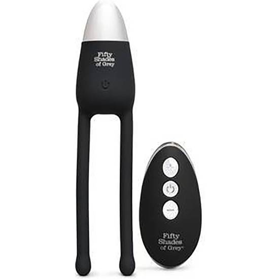 VIBRADOR CON CONTROL REMOTO PARA PAREJAS  - NEGRO - Vibradores con Control Remoto - Sex Shop ARTICULOS EROTICOS