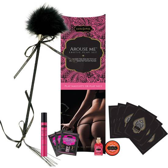 JUEGO KAMA SUTRA AROUSE ME PLAYSET - BDSM Bondage Kit - Sex Shop ARTICULOS EROTICOS