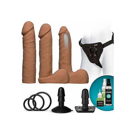 KIT DUAL DENSITY ULTRASKYN - CARAMELO - Juguetes Sexuales Kit - Sex Shop ARTICULOS EROTICOS