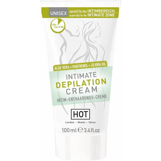 HOT INTIMATE CREMA DEPILATORIA 100ML - Cuidado Íntimo Depilación - Sex Shop ARTICULOS EROTICOS