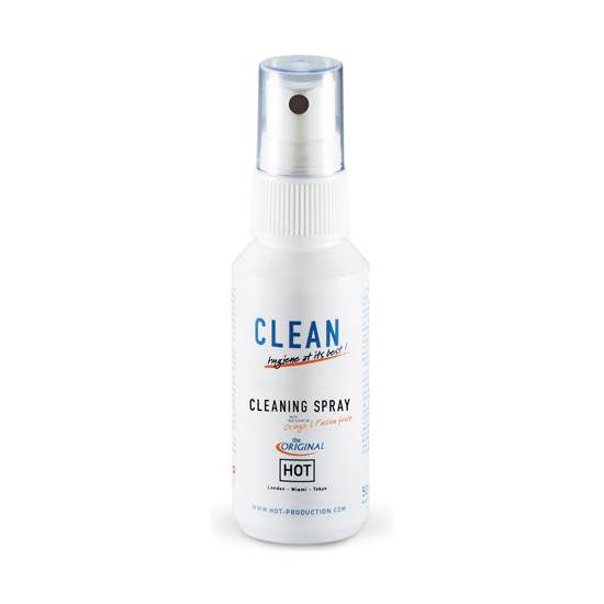 HOT CLEAN SPRAY LIMPIADOR 50 ML. - Higiene Jueguetes Eróticos - Sex Shop ARTICULOS EROTICOS