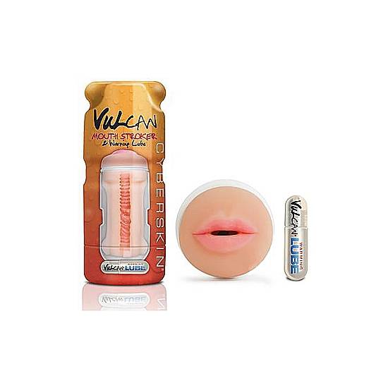 MASTURBADOR REALISTA BOCA CON CREMA EFECTO CALOR - Bocas - SEXSHOP