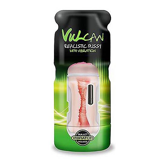 MASTURBADOR VULCAN CON VIBRACIÓN - VAGINA - Juguetes Sexuales Masturbadores Vaginas - Sex Shop ARTICULOS EROTICOS