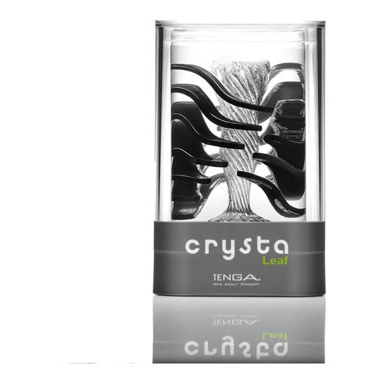 TENGA - CRYSTA MASTURBADOR MASCULINO LEAF - Juguetes Sexuales Masturbadores para EL- Sex Shop ARTICULOS EROTICOS