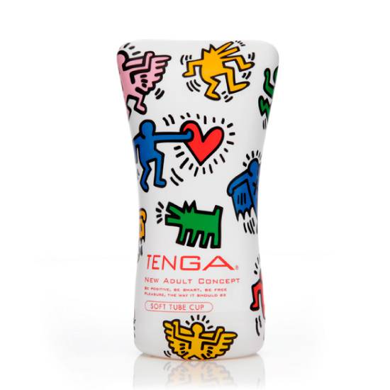 TENGA KEITH HARING TUBO BLANDO - Juguetes Sexuales Masturbadores para EL- Sex Shop ARTICULOS EROTICOS