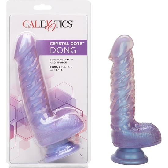 DONG CRISTAL GELATINA COTE - MORADO - Juguetes Sexuales - Sex Shop ARTICULOS EROTICOS