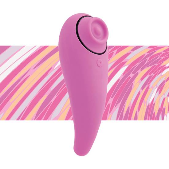 FEELZTOYS - FEMMEGASM VIBRADOR PARA TAPPING & TICKLING ROSA - Juguetes Sexuales Succionador Clitoris - Sex Shop ARTICULOS EROTICOS