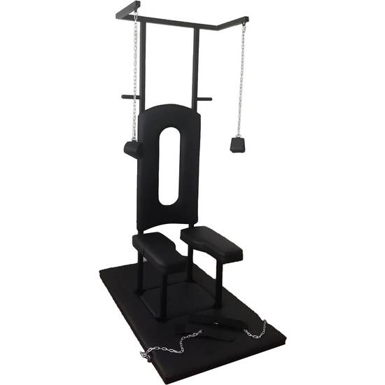 SILLA DEL AMOR ABIERTA - NEGRO - Varios Maquinas del Amor - Sex Shop ARTICULOS EROTICOS
