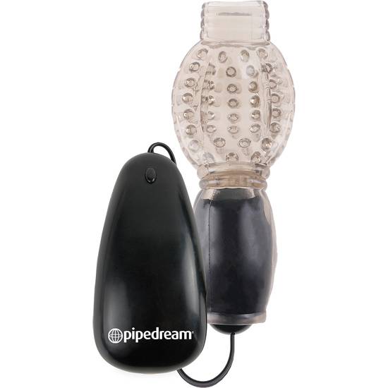 VIBRADOR CON CABEZAL NEGRO - Vibradores con Control Remoto - Sex Shop ARTICULOS EROTICOS