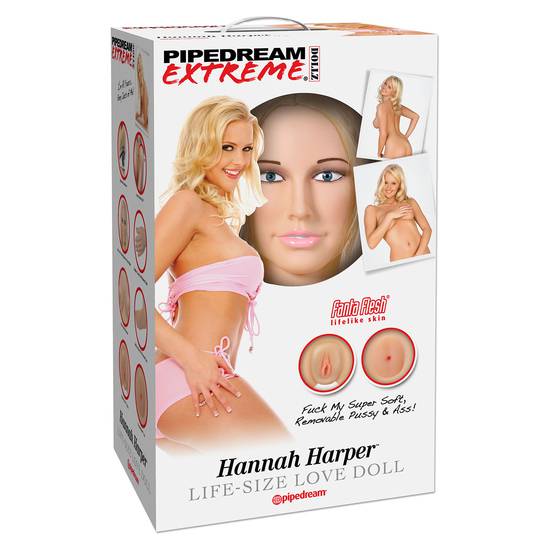 HANNAH HARPER LOVE MUÑECA - Juguetes Sexuales Masturbadores Muñecos - Sex Shop ARTICULOS EROTICOS