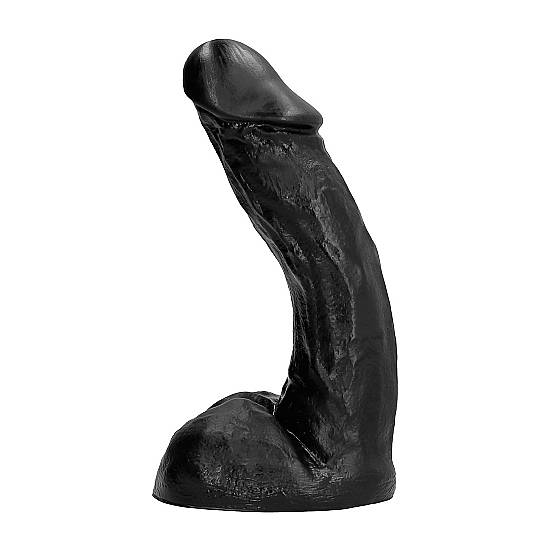 ALL BLACK PENE REALÍSTICO 23CM - Pene Realistico Consolador - Sex Shop ARTICULOS EROTICOS