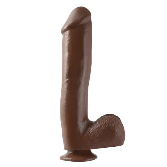 BASIX RUBBER WORKS PENE 24 CM MARRON - Consolador Penes Juguetes Sexuales - Sex Shop ARTICULOS EROTICOS