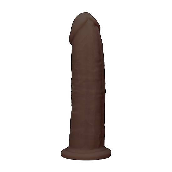 DILDO DE SILICONA SIN TESTÍCULOS 22,8CM - MARRÓN - Consolador Penes Juguetes Sexuales - Sex Shop ARTICULOS EROTICOS