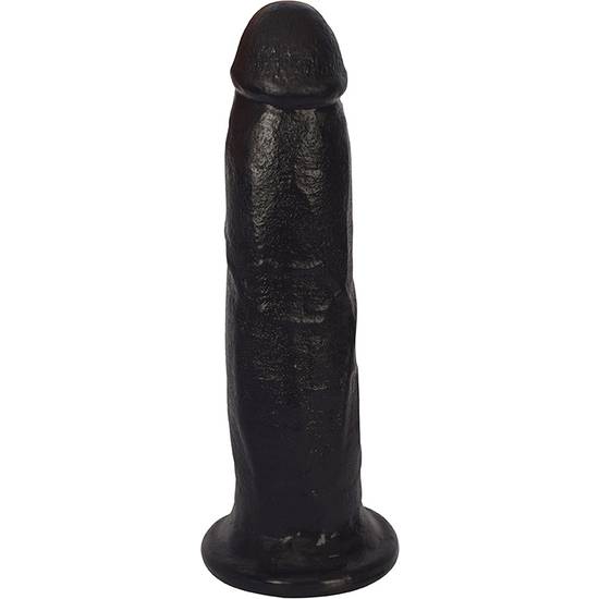 DONG RECTO 20CM - NEGRO - Consolador Penes Juguetes Sexuales - Sex Shop ARTICULOS EROTICOS