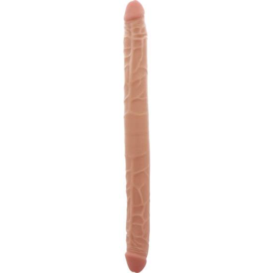 DOUBLE DONG 40CM - PENE REALÍSTICO DOBLE PENETRACIÓN - Consolador Penes Juguetes Sexuales - Sex Shop ARTICULOS EROTICOS