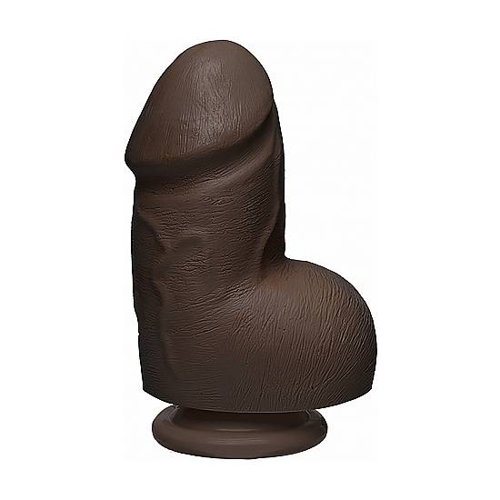 FAT D - PENE REALÍSTICO ULTRASKYN 15,7CM - CHOCOLATE - Pene Realistico Consolador - Sex Shop ARTICULOS EROTICOS