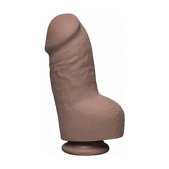 FAT D - PENE REALÍSTICO ULTRASKYN 20CM - CARAMELO - Pene Realistico Consolador - Sex Shop ARTICULOS EROTICOS