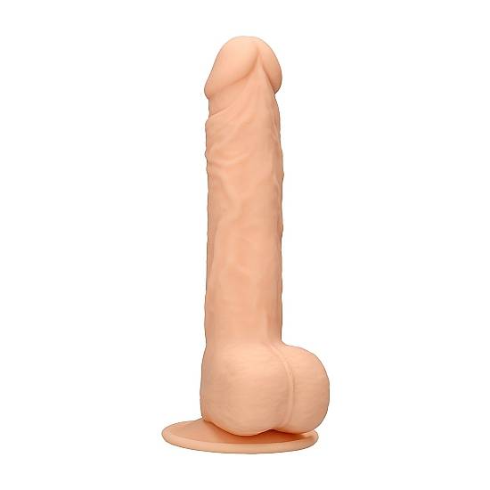 PENE DE SILICONA CON TESTÍCULOS 24CM - Pene Realistico Consolador - Sex Shop ARTICULOS EROTICOS