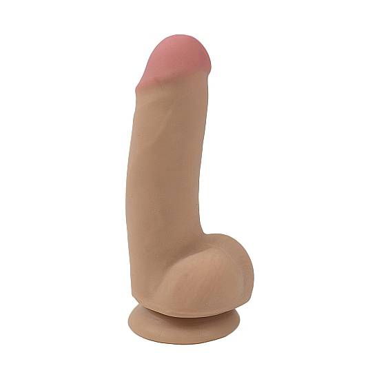 PENE REALÍSTICO CYBERSKIN REAL MAN WIDE LOAD - Consolador Penes Juguetes Sexuales - Sex Shop ARTICULOS EROTICOS