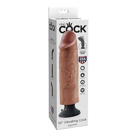 PENE VIBRADOR REALÍSTICO 25x6,4CM - MULATO - Vibrador Pene Vibrador - Sex Shop ARTICULOS EROTICOS