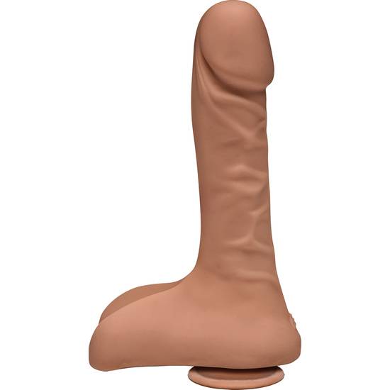 THE SUPER D PENE REALÍSTICO 23 CM CARAMELO - Pene Realistico Consolador - Sex Shop ARTICULOS EROTICOS