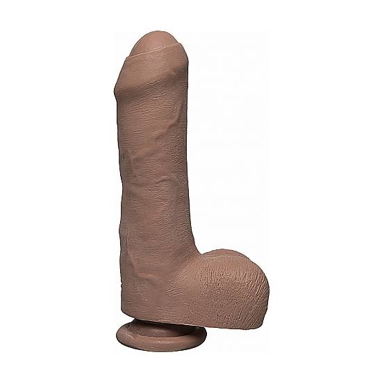 UNCUT D - PENE REALÍSTICO ULTRASKYN 17,5CM - CARAMELO - Pene Realistico Consolador - Sex Shop ARTICULOS EROTICOS