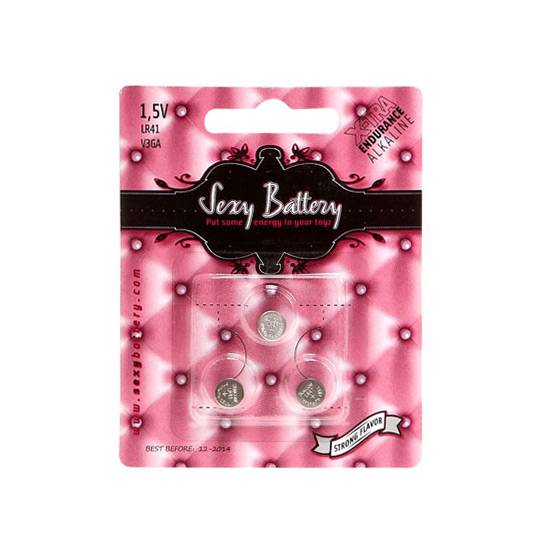 SEXY BATTERY LR41 1,5V 3 UDS - varios - pilas - Sex Shop ARTICULOS EROTICOS