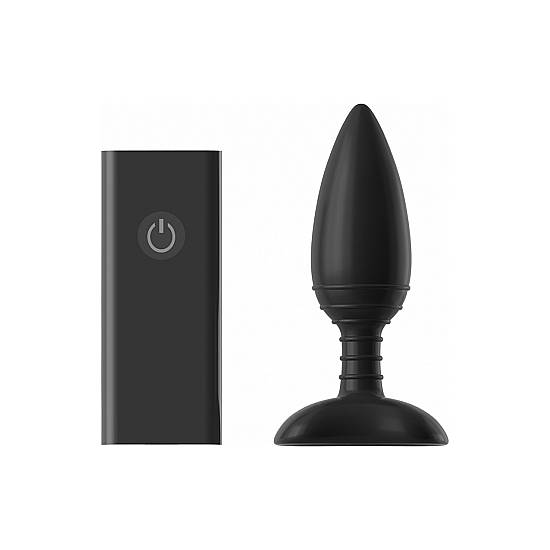 ACE LARGE PLUG VIBRADOR CONTROL REMOTO - NEGRO - Juguetes Sexuales Vibradores Varios - Sex Shop ARTICULOS EROTICOS