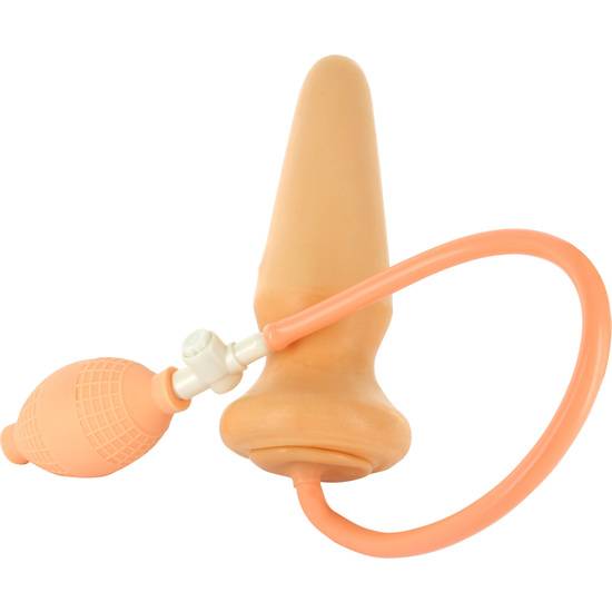 BOMBA BUTTPLUG PLUS - CARNE - Juguetes Sexuales Anal Hinchable - Sex Shop ARTICULOS EROTICOS