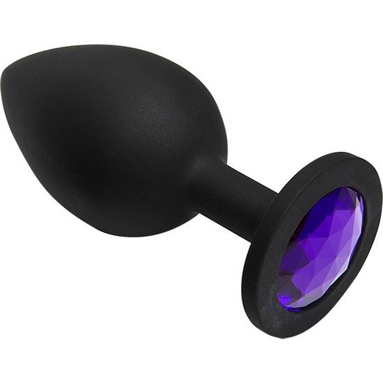 BOOTY BLING - LARGO - MORADO - PLUG SILICONA - Juguetes Sexuales Anales Anal - Sex Shop ARTICULOS EROTICOS