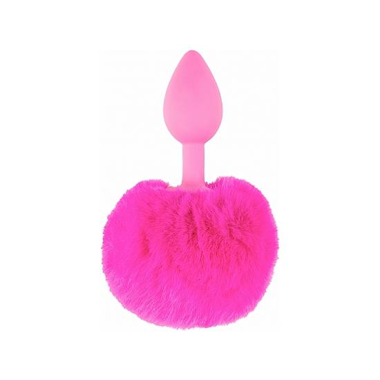 BUNNY TAIL - PLUG DE SILICONA ROSA - Juguetes Sexuales Anal con Cola - Sex Shop ARTICULOS EROTICOS