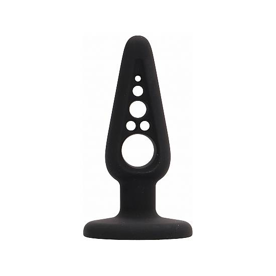 BUTT PLUG - HOLLOW 4 - 10CM NEGRO - Juguetes Sexuales Anales Anal - Sex Shop ARTICULOS EROTICOS