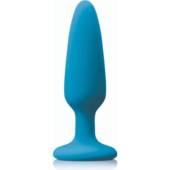 COLORS PLEASURES PLUG PEQUEÑO - AZUL - Juguetes Sexuales Anales Anal - Sex Shop ARTICULOS EROTICOS