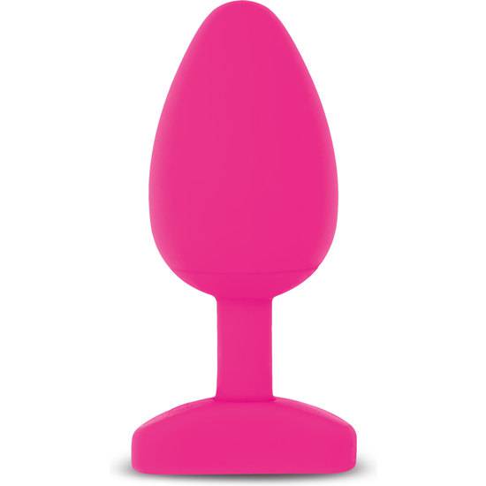 GPLUG BIOSKIN CON VIBRACIÓN ROSA - Juguetes Sexuales Anales Anal - Sex Shop ARTICULOS EROTICOS